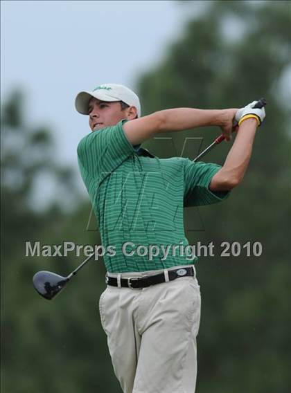 Thumbnail 3 in NCHSAA 4A Boys Golf Championships (Day 2) photogallery.