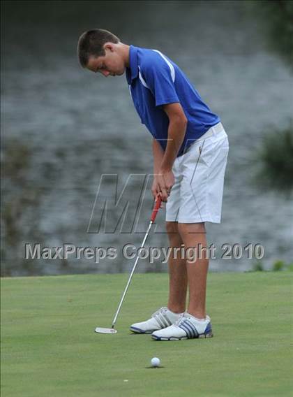 Thumbnail 1 in NCHSAA 4A Boys Golf Championships (Day 2) photogallery.