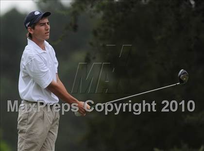 Thumbnail 1 in NCHSAA 4A Boys Golf Championships (Day 2) photogallery.