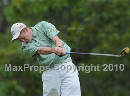 Thumbnail 3 in NCHSAA 4A Boys Golf Championships (Day 2) photogallery.