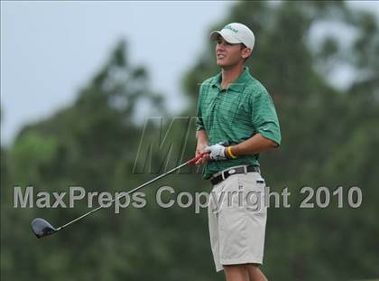 Thumbnail 3 in NCHSAA 4A Boys Golf Championships (Day 2) photogallery.