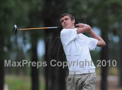 Thumbnail 3 in NCHSAA 4A Boys Golf Championships (Day 2) photogallery.