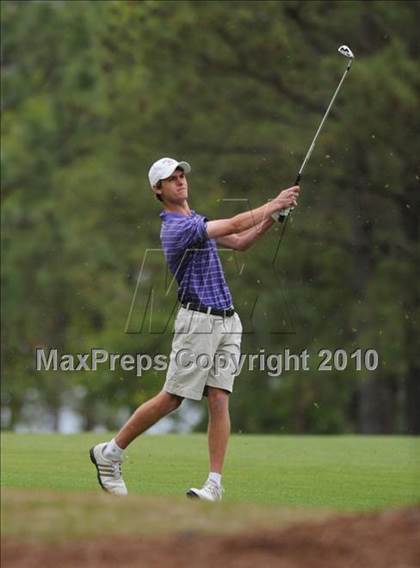 Thumbnail 3 in NCHSAA 4A Boys Golf Championships (Day 2) photogallery.