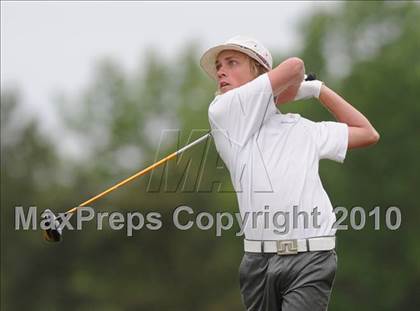 Thumbnail 3 in NCHSAA 4A Boys Golf Championships (Day 2) photogallery.