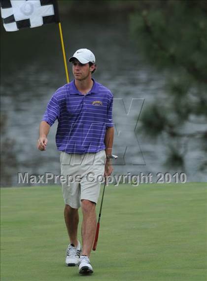 Thumbnail 2 in NCHSAA 4A Boys Golf Championships (Day 2) photogallery.