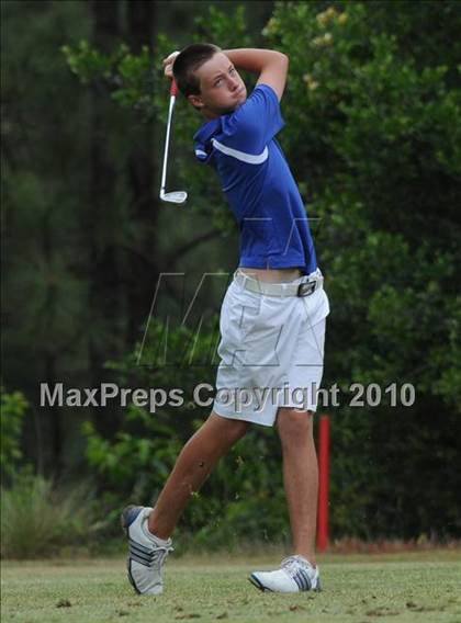 Thumbnail 2 in NCHSAA 4A Boys Golf Championships (Day 2) photogallery.