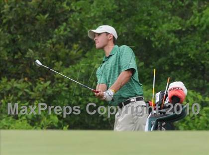 Thumbnail 2 in NCHSAA 4A Boys Golf Championships (Day 2) photogallery.