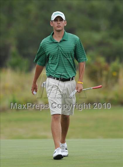 Thumbnail 2 in NCHSAA 4A Boys Golf Championships (Day 2) photogallery.