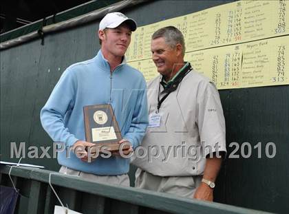 Thumbnail 3 in NCHSAA 4A Boys Golf Championships (Day 2) photogallery.