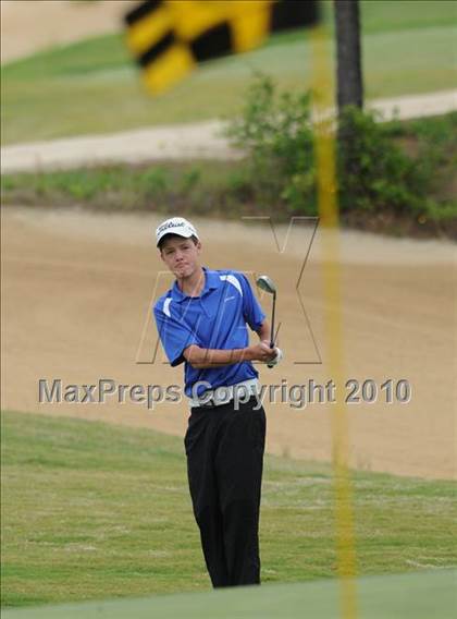 Thumbnail 2 in NCHSAA 4A Boys Golf Championships (Day 2) photogallery.