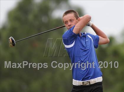 Thumbnail 3 in NCHSAA 4A Boys Golf Championships (Day 2) photogallery.