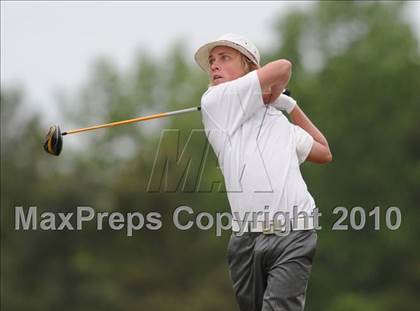 Thumbnail 1 in NCHSAA 4A Boys Golf Championships (Day 2) photogallery.