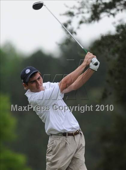 Thumbnail 1 in NCHSAA 4A Boys Golf Championships (Day 2) photogallery.