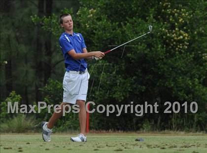Thumbnail 3 in NCHSAA 4A Boys Golf Championships (Day 2) photogallery.