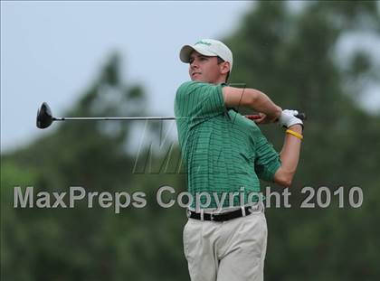 Thumbnail 1 in NCHSAA 4A Boys Golf Championships (Day 2) photogallery.
