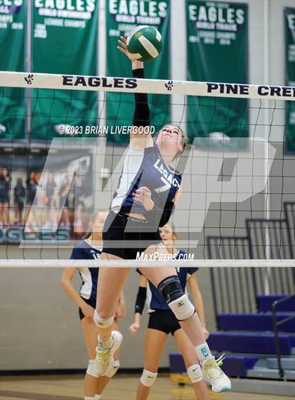 Thumbnail 2 in Douglas County vs. Legacy (CHSAA 5A Region 6 Playoff) photogallery.