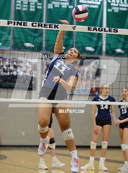 Thumbnail 3 in Douglas County vs. Legacy (CHSAA 5A Region 6 Playoff) photogallery.