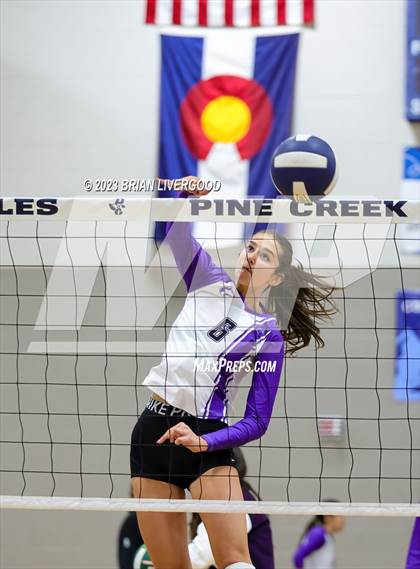 Thumbnail 3 in Douglas County vs. Legacy (CHSAA 5A Region 6 Playoff) photogallery.