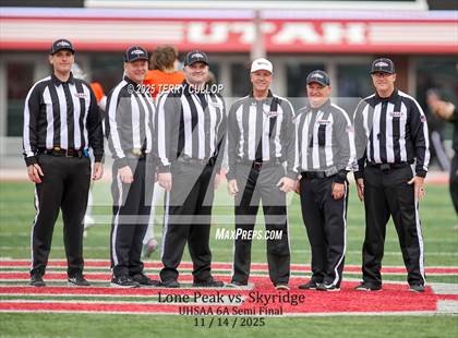 Thumbnail 2 in Lone Peak vs. Skyridge (UHSAA 6A Semi Final) photogallery.