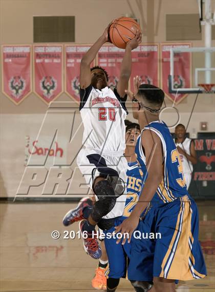Thumbnail 1 in Brawley vs. Pacific Hills (MaxPreps Holiday Classic) photogallery.