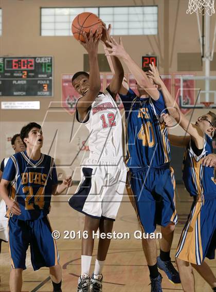 Thumbnail 2 in Brawley vs. Pacific Hills (MaxPreps Holiday Classic) photogallery.