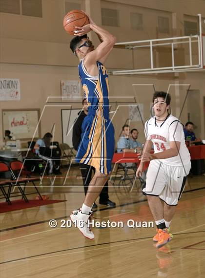 Thumbnail 1 in Brawley vs. Pacific Hills (MaxPreps Holiday Classic) photogallery.