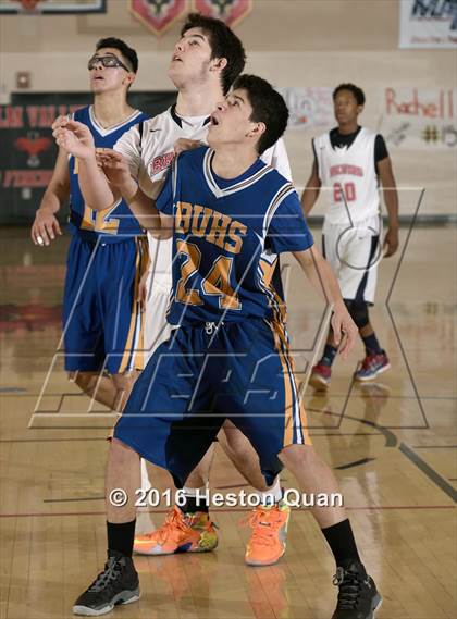 Thumbnail 1 in Brawley vs. Pacific Hills (MaxPreps Holiday Classic) photogallery.