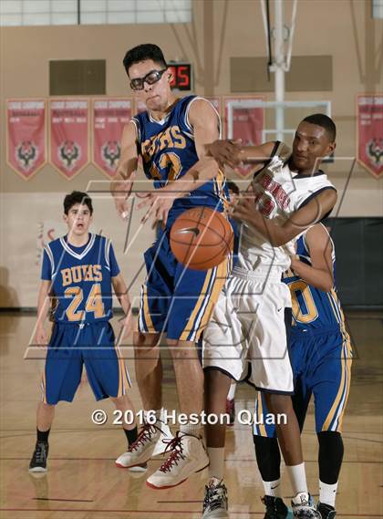 Thumbnail 2 in Brawley vs. Pacific Hills (MaxPreps Holiday Classic) photogallery.