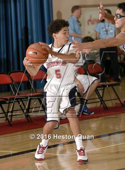 Thumbnail 1 in Brawley vs. Pacific Hills (MaxPreps Holiday Classic) photogallery.
