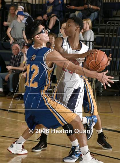 Thumbnail 3 in Brawley vs. Pacific Hills (MaxPreps Holiday Classic) photogallery.