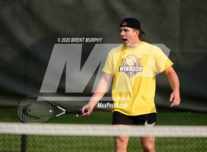 Thumbnail 1 in CHSAA Tennis 4A Region 4 Tournament Day 2 (Greeley, CO) photogallery.