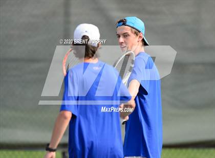 Thumbnail 3 in CHSAA Tennis 4A Region 4 Tournament Day 2 (Greeley, CO) photogallery.