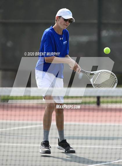 Thumbnail 3 in CHSAA Tennis 4A Region 4 Tournament Day 2 (Greeley, CO) photogallery.