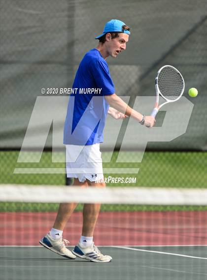 Thumbnail 2 in CHSAA Tennis 4A Region 4 Tournament Day 2 (Greeley, CO) photogallery.