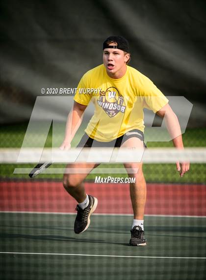 Thumbnail 1 in CHSAA Tennis 4A Region 4 Tournament Day 2 (Greeley, CO) photogallery.