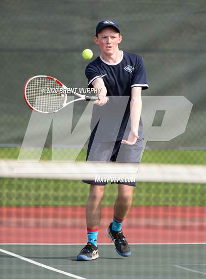 Thumbnail 3 in CHSAA Tennis 4A Region 4 Tournament Day 2 (Greeley, CO) photogallery.