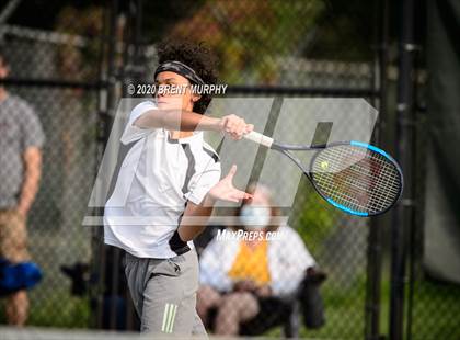Thumbnail 2 in CHSAA Tennis 4A Region 4 Tournament Day 2 (Greeley, CO) photogallery.