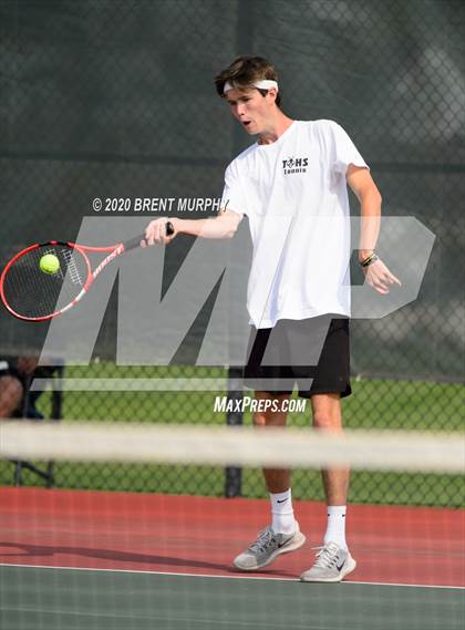 Thumbnail 1 in CHSAA Tennis 4A Region 4 Tournament Day 2 (Greeley, CO) photogallery.