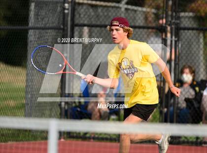 Thumbnail 2 in CHSAA Tennis 4A Region 4 Tournament Day 2 (Greeley, CO) photogallery.