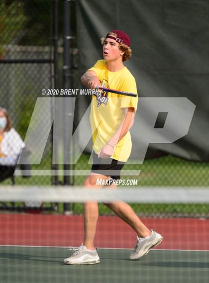 Thumbnail 3 in CHSAA Tennis 4A Region 4 Tournament Day 2 (Greeley, CO) photogallery.