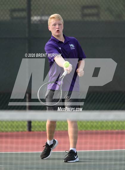 Thumbnail 1 in CHSAA Tennis 4A Region 4 Tournament Day 2 (Greeley, CO) photogallery.