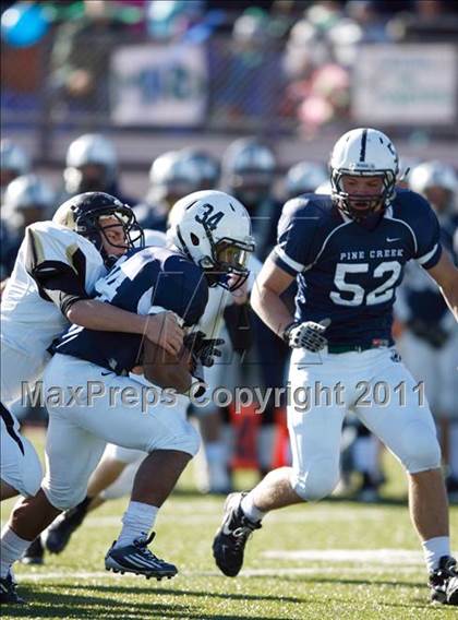 Thumbnail 3 in Monarch @ Pine Creek (CHSAA 4A Semifinal) photogallery.