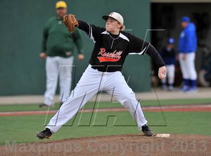 Thumbnail 1 in Rosehill Christian vs Temple Christian (Texas Private School Classic) photogallery.