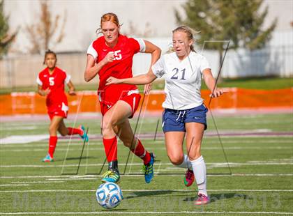 Thumbnail 1 in Delta vs Waterford (UHSAA 2A Semifinal) photogallery.