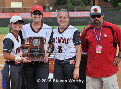 Thumbnail 2 in West Lincoln vs South Granville (NCHSAA 2A Final Game 3) photogallery.