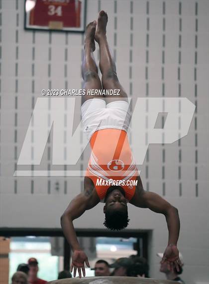 Thumbnail 2 in THSGCA State Meet (Vault-Optional) photogallery.