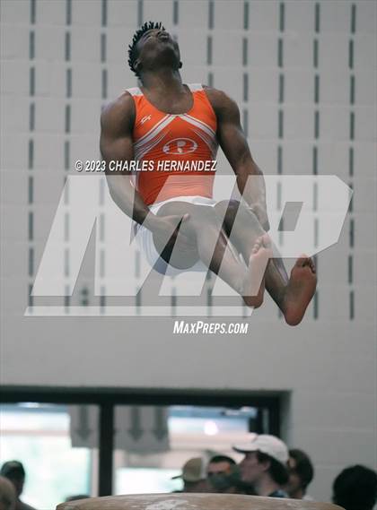 Thumbnail 1 in THSGCA State Meet (Vault-Optional) photogallery.