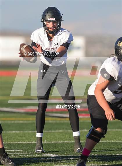 Thumbnail 2 in Lone Peak @ Mountain Ridge (UHSAA 6A Second Round) photogallery.