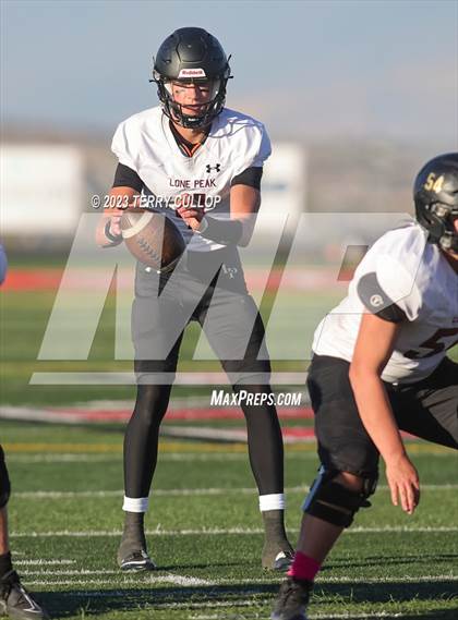 Thumbnail 1 in Lone Peak @ Mountain Ridge (UHSAA 6A Second Round) photogallery.