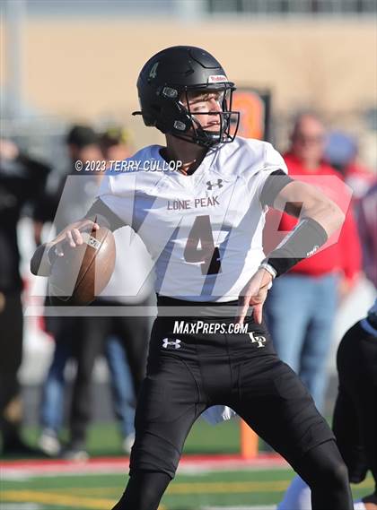 Thumbnail 3 in Lone Peak @ Mountain Ridge (UHSAA 6A Second Round) photogallery.